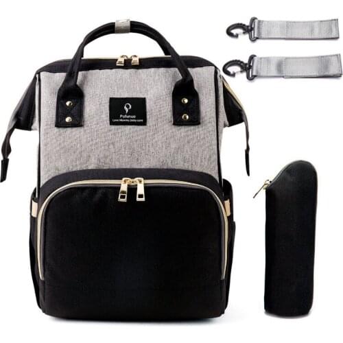 USB Interface Mummy Bag Backpack Large Capacity WaterProof Baby Diaper Bag Maternity Carry Bolsa Luiertas Bag For Baby Care