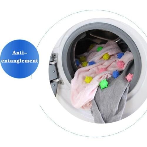 10 Pieces Of Magic Laundry Ball Household Cleaning Washing Machine Laundry Softener Pvc Reusable Solid Cleaning Ball