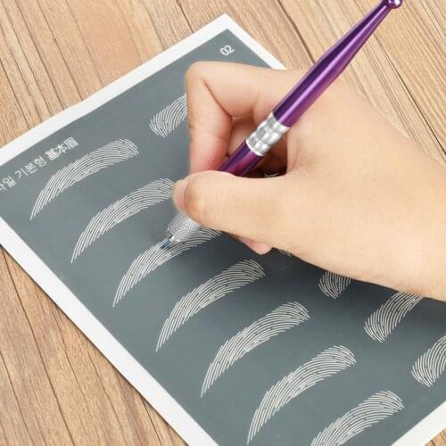 1mm Silicone Eyebrow Lip Tattoo Practice Skin Tool Practice Permanent Makeup Eyebrow Lips Skin For Tattoo Makeup