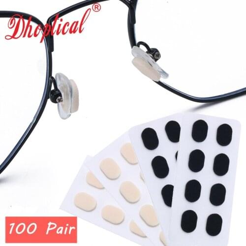 100 pair EVA acetate nose pad high viscosity nop-slip wholesale eyeglasses accessories by dhoptical
