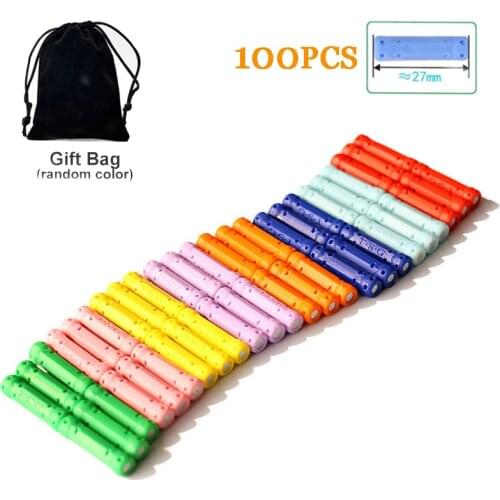 100PCS Magnetic Sticks Magnetic Designer Constructor Toys Model & Building Blocks DIY Educational Toys for Children Gifts