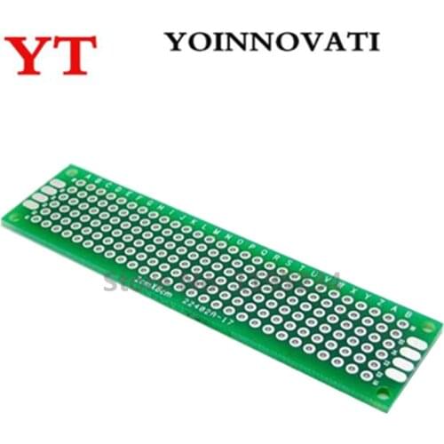 50pcs/lot 2*8CM Double Side Prototype PCB diy Universal Printed Circuit Board 2x8cm