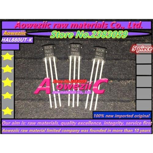 Aoweziic 100% new imported original HAL880 880K HAL880UT-K programmable magnetic induction Holzer sensor