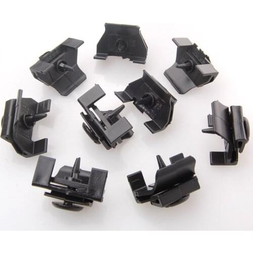 BBQ@FUKA 50Pcs Nylon Car Bumper Cover Fastener Retainer 53879-50020 Car Clips Fit For Lexus GS IS LS