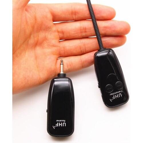 Wireless Microphone Headset Amplifier Mic & Headset 2in1 Mic Headset w/ Wireless Receiver for Stage Speaker