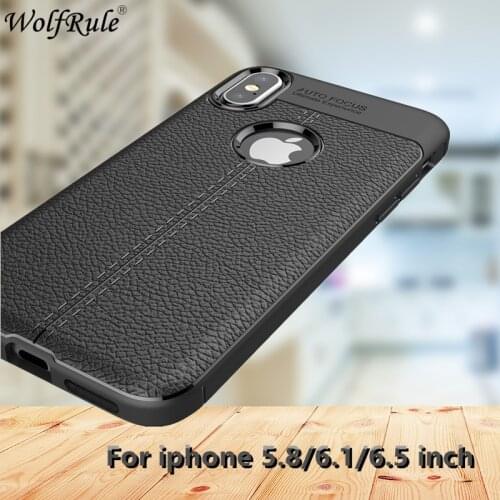 For iphone X Case For iphone XS Max Cover Silicone Leather Design Case For iphone XR Phone Cover Fundas For iphone XS Max Case