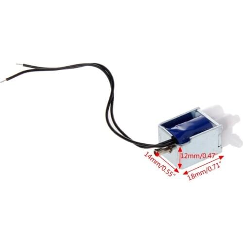 DC5v 6V Two-Position Three-Way Electronic Control Solenoid Exhaust Air Valve GXMA