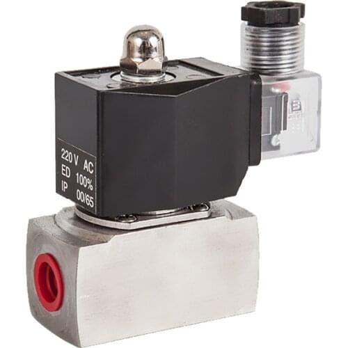 Piston type antiseptic acid solenoid valve,Stainless Steel Normally Closed water liquid oil gas steam 2 way Valves, 150 C