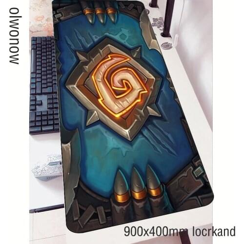 Hearthstones padmouse 900x400x3mm gaming mousepad game desk mouse pad gamer computer anime mat notbook mousemat pc