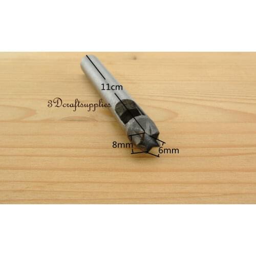 Leather puncher Hole Gasket Cutter Punch Set tool star 8 mm S182