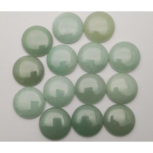 Fashion Aventurine Good quality 25MM Natural Stone round Beads For Jewelry Making DIY Bracelet Necklace accessories no hole