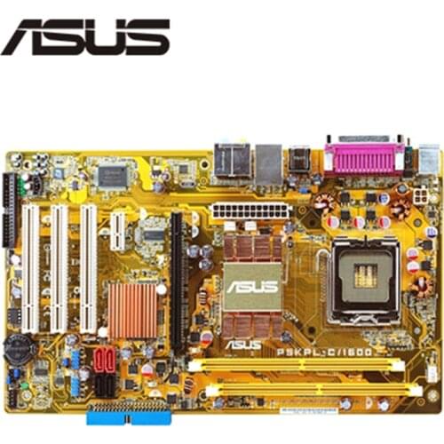 For Asus P5KPL-C/1600 Desktop Motherboard G31 Socket LGA 775 Q8200 Q8300 DDR2 Original Used Mainboard On Sale