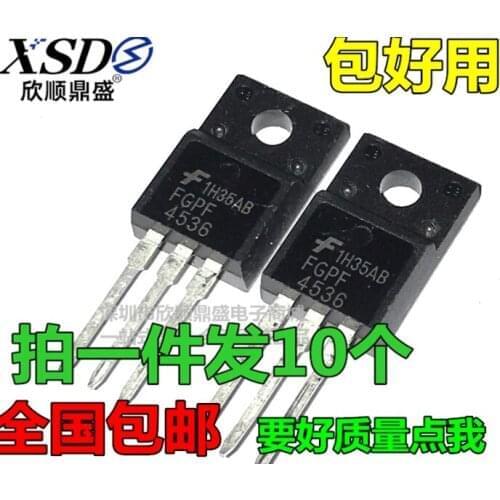 Xinyuan 10PCS/LOT FGPF4536 TO-220F 4536 TO-220 TO220F FGPF4536YDTU new original