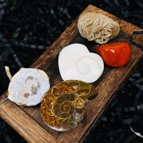 Natural Crystal Five Raw Energy Cluster Ore Standard For Exquisite Gift Collection