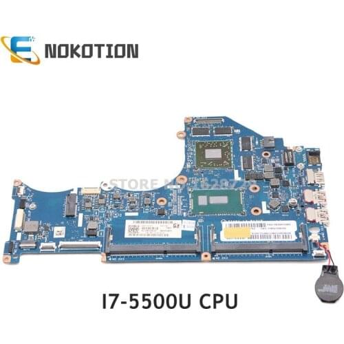 NOKOTION ZIVY1 LA-B131P Laptop Motherboad For Lenovo Y40-80 i7-5500U CPU R9 M275 GPU DDR3L Main board works