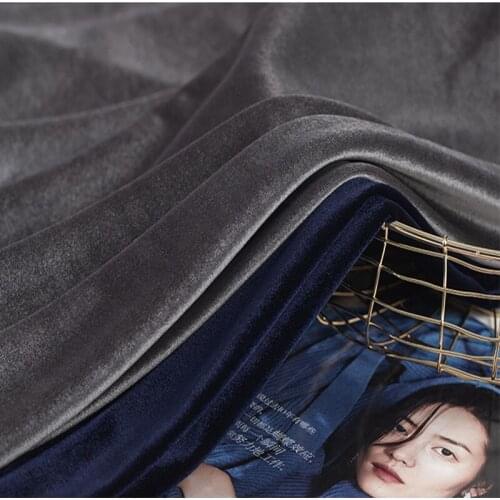 145cm Width Velvet Fabric Upholstery Velour Fabric for Sofa,Curtain,Dress,Cloth Black White Red Green Blue by the meter 003