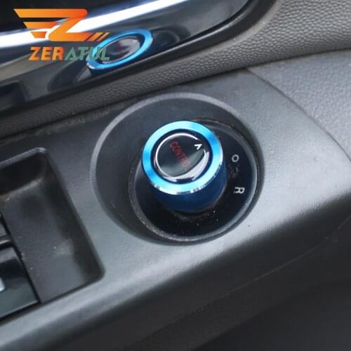 Car Rearview Mirror Adjust Knob Trim Ring Decoration Cover for Opel Astra J GTC OPC Insigni Karl Mokka Zafira Meriva Accessories