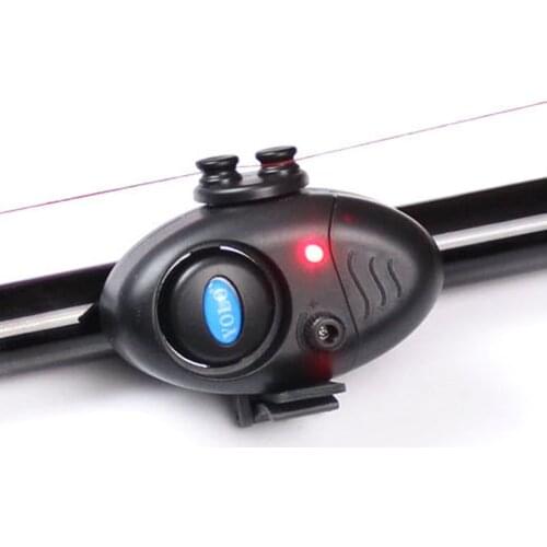 Fishing Alarm Fish Bite Alarm Fishing Electronic Led Light Fishing Tackle Tools Accessories Loud Sound Bell Clip On Rod #T2P