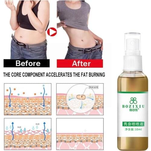 Fast Fat Burning Slimming Spray Weight Loss Essential Cellulite Body Removal Care Oil Ultra Buttocks Abdomen Absorption For F9G2