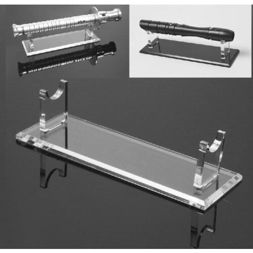 Lightsaber Display Stand Clear/black Two Options Lightsaber Toy Stand Acrylic Lightsaber Bracket