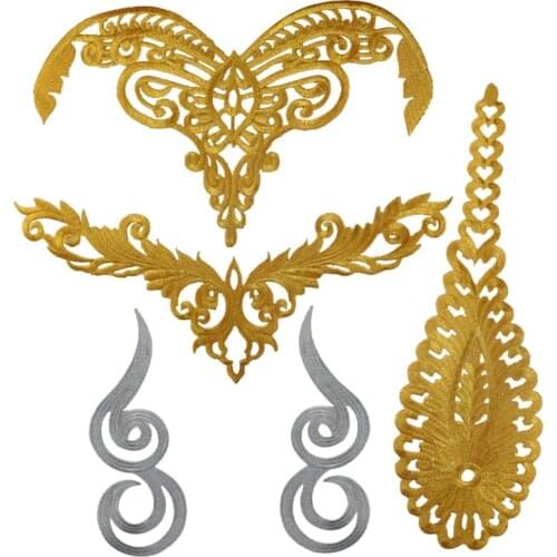 2 PCS New Water Soluble Lace Accessories Wedding Dress Chest Handmade DIY Decorative Materials Sewing Tools