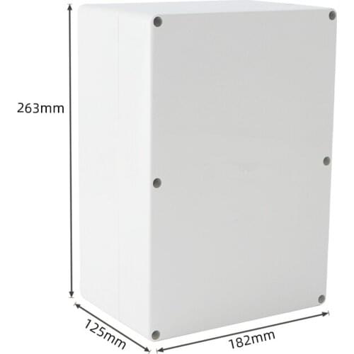 263*182*125MM Electrical Project Outdoor Waterproof Junction Boxes Outdoor Electrical Enclosure Case Wiring Connection Box