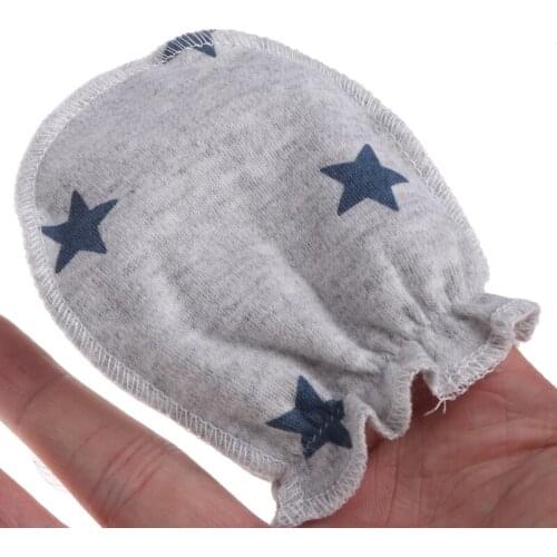 3Pairs Fashion Baby Anti Scratching Gloves Newborn Protection Face Cotton Scratch Mittens Wholesale