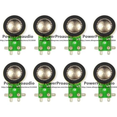 8pcs of 8 ohm Diaphragm 25.5mm 25.4mm (1") horn voice coil