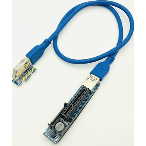 Adapter PCI Express USB 3.0 Raiser Extender PCIE Riser PCI-E Computer Accessories Desktop Card Riser PCI E Riser for Video Card