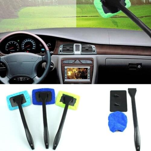 PREUP Car Wash Windshield Easy Cleaner Microfiber Auto Window Cleaner Clean Hard-To-Reach Windows Home Car Windshield Cleaner