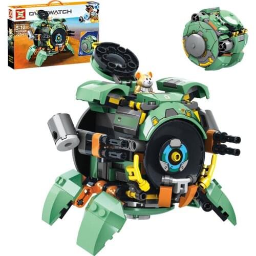 Wrecking Ball Hammond God Assembling Building Blocks Hot Game Toy Action Figure