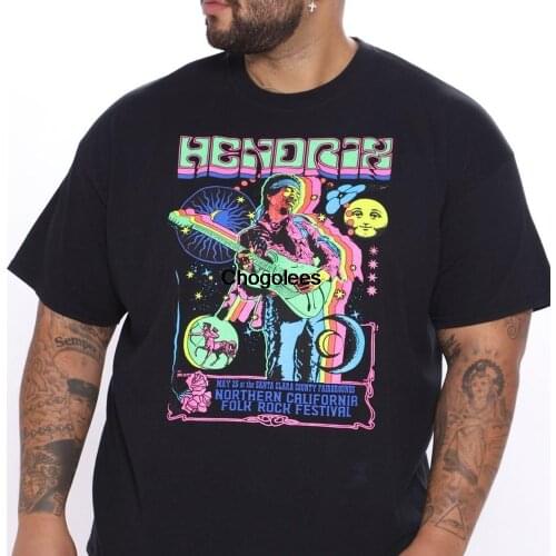 Hendrix Rock Festival Unisex Tee Sweatshirt Sweatshirt Funny Birthday Cotton Tee Vintage Gift For Men Women