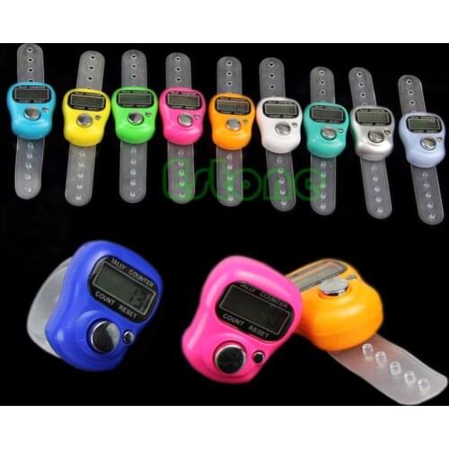 Stitch Marker and Row Counter LCD Electronic Digit Tally Counter High Quality