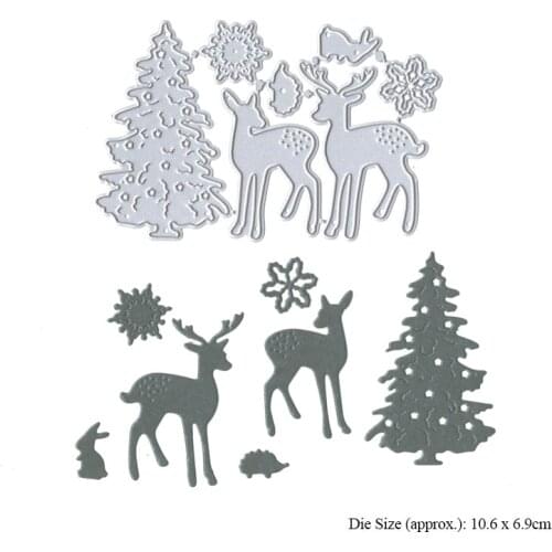 Cutting Templates Card Making Christmas Tree Metal Die Stamps And Dies New Arrivals Metal Cutting Dies For Scrapbooking Die Cut