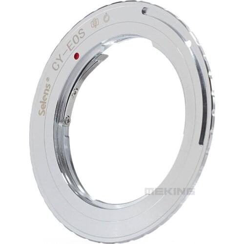 Selens Camera metal converter for CY-EOS Zeiss/Contax/Yashika Lens to EF Mount Lens Adapter Ring for Canon 500D 600D 650D