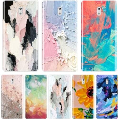 Soft Phone Case Silicone For Nokia 7 Plus X6 Art Abstract Sunflower Graffiti Aesthetic Flower Back Cover For Nokia 8 6 5 3 2 1