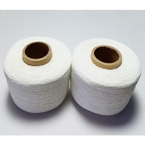 Wholesale 10pcs/lot White 100% Linen thread 500m/roll twine cords thin yarn for sewing Knitting embroidery accessory DIY