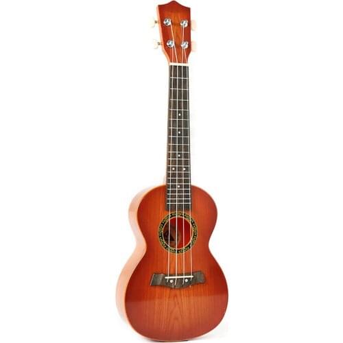 23 inch Kids Imitation Wood UKulele 4-String Portable Guitar Instrument for Children Pick Stringed Instruments Mini Guitars