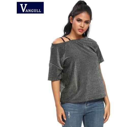 Женские шелковые футболки Vangull China At AliExpress