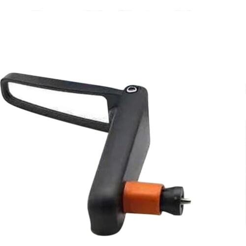 Bike Folding Grip Rearview Mirror Adjustable Fixed Gear Mirror Handlebar Reflector Bicycle Folding Rear View Mirror