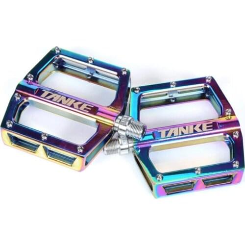 Bicycle Pedals Ultralight Aluminum Alloy Bearing Pedal MTB Mountain Bike Downhill Anti-skid Foot Pedal