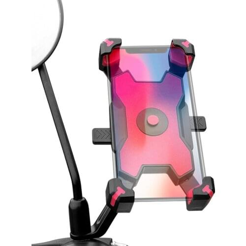 Bicycle Mobile Phone Holder 360 Rotatable Phones Holder MTB Bike Electric Car Mobile Phone Navigation Bracket Cycling Car Mount