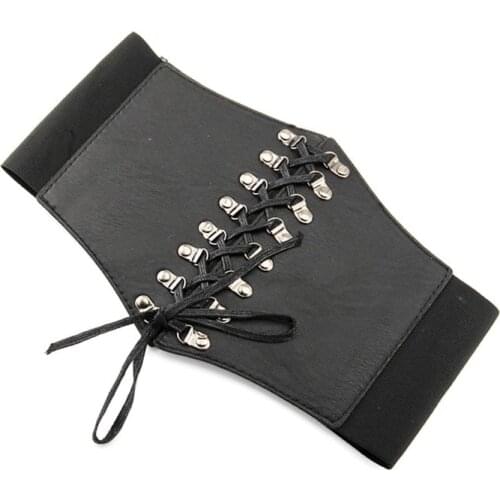 Vintage Slimming Shapewear Cummerbunds strap belt for Women Wide Elastic Stretch waist corset ladies dress Waistband accessories