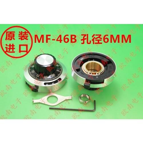 [VK] SAKAE original MF20-46B6 MF-46 precision multi-circle dial knob locking hole 6MM switch