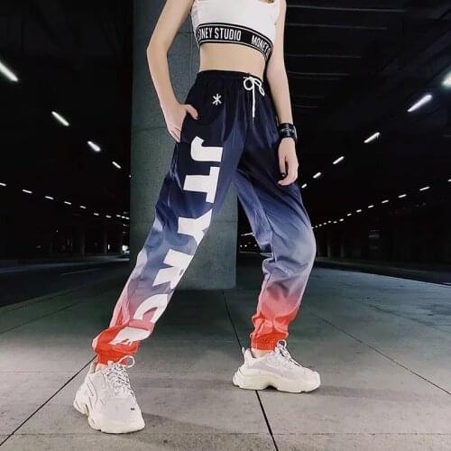 Women High Waist Fashion pant Elegant Hip hop Vogue Pant Ladies pantalon femme harajuku Trousers streetwear dames kleding
