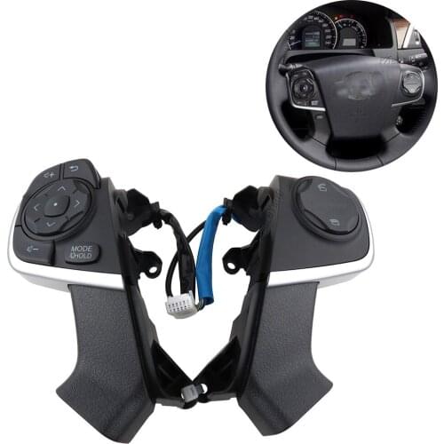 84250-33340 For Toyota Camry (HYBRID) ACV51 ASV5 AVV50 GSV50 Multifunction Bluetooth Phone Cruise Control Volume Switch Buttons