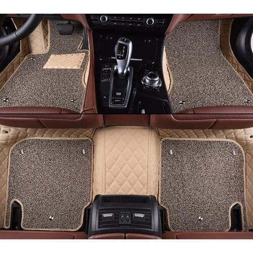 Kalaisike Custom car floor mats for Renault All Models Latitude kadjar fluence captur Captur Laguna Megane car styling
