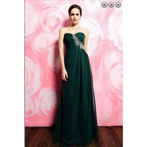 Free shipping hot new design 2018 sweetheart maxi formal plus size women vestido de noiva formales long bridesmaid dresses