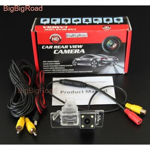 BigBigRoad Car Rear View Backup Parking Camera Night Vision Waterproof For Hyundai Elantra Avante 2012 - 2017 / Kia Cerato Ceed