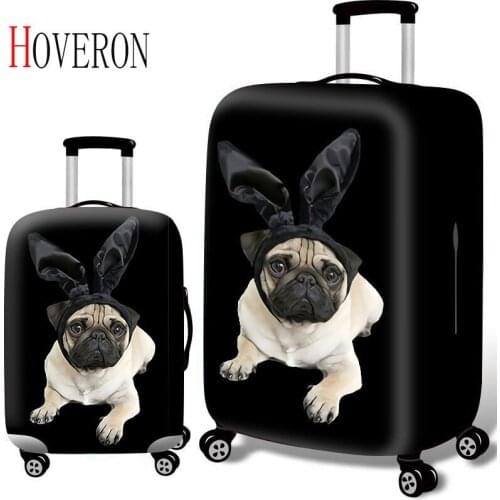HOVERON Thicken Suitcase Protective Covers for 18-32 Inch Suitcase Case Travel Luggage Bag Trolley Elastic Luggage Cover